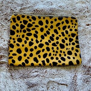 Leopard clutch originally from Nordstrom